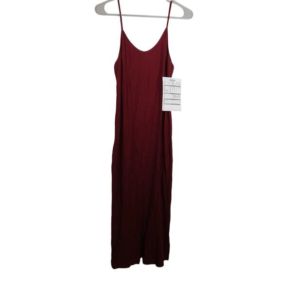 Andie Swim Sample Stretch Knit Red Sundress Beach Textured Cover-up Small VGUC - Picture 1 of 6